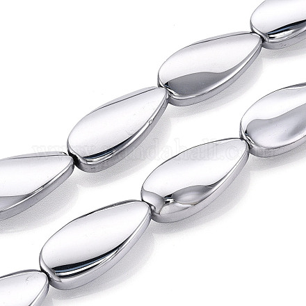 Стеклянные бусины с гальваническим покрытием &nbsp;EGLA-N055-02N-1