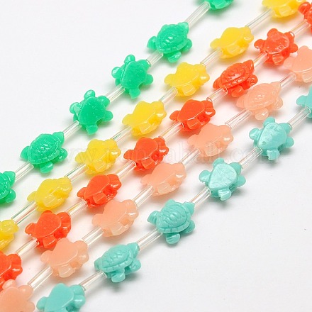 Synthetic Coral Beads Strands CORA-L020-C-M-1