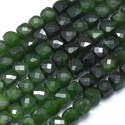 Hilos verdes naturales de cuentas de jaspe G-D0013-37B-1