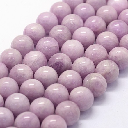 Chapelets de perles en kunzite naturelle G-K285-01-12mm-1