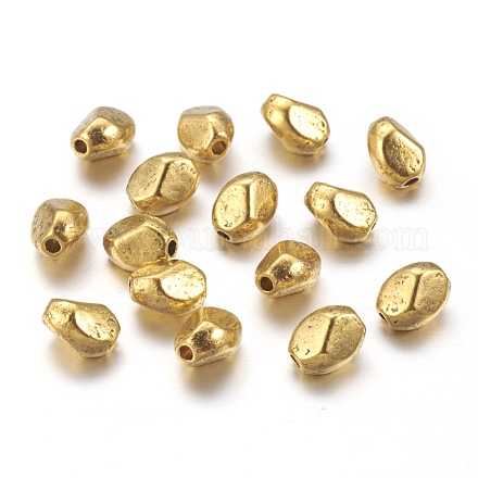 Tibetan Style Alloy Spacer Beads X-GLF10740Y-NF-1