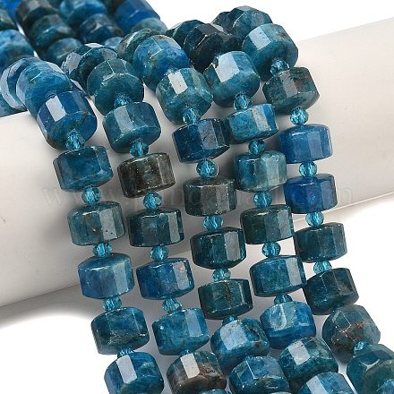 Natürliche Apatit Perlen Stränge&nbsp;G-G453-G08-7x12mm-1