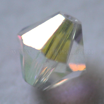 Abalorios de cristal austriaco de imitación SWAR-F022-6x6mm-02-1