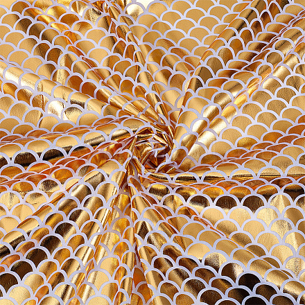 Полиэстеровая ткань с рыбьей чешуей DIY-WH20063-038D-1