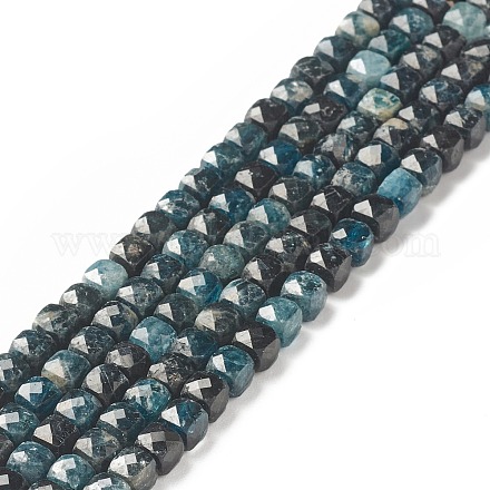 Brins de perles de tourmaline bleue naturelle G-G989-B04-1