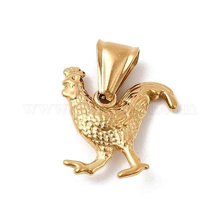 Подвеска из нержавеющей стали 304 со стразами&nbsp;STAS-B167-14A-G-1