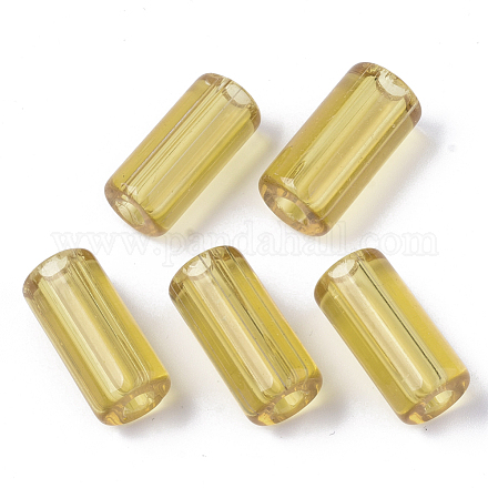 Transparent Glass Bugle Beads SEED-S038-02A-01-1