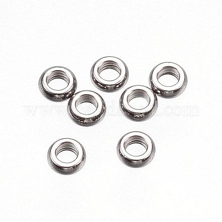 201 Stainless Steel Spacer Beads STAS-D448-028P-1