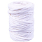 Kraft Paper Cords, Paper Twine, for Craft, White, 5x2mm