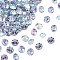 Preciosa® MAXIMA Crystal Round Stones, Czech Crystal, Aluminium Layer, Round(431 11 615 Chaton), 00030 265 Vitrail Light, SS29(6.15~6.35mm)