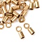 Ion Plating(IP) 304 Stainless Steel Cord Ends, Column, Golden, 7x2.3mm, Hole: 1.7mm, Inner Diameter: 1.5mm