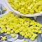 MIYUKI TILA Beads, Japanese Seed Beads, 2-Hole, (TL404) Opaque Yellow, 5x5x1.9mm, Hole: 0.8mm, about 118pcs/bottle, 10g/bottle