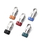 201 Stainless Steel Clips, Clothes Socks Hanging Spring Clip Clamp, Mixed Color, 55x23.5x25mm
