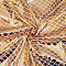 Polyester Fish Scale Fabric, Clothing Accessories, Goldenrod, 1600x0.2mm