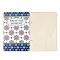 Printed Wooden 2-Ring Loose Leaf Binder Postcard Photo Album Cover, Flower, 240x160x3.5mm, Hole: 5.5mm, 2pcs/set