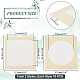 Pandahall Elite 2 Set 2 Stil chinesische Reispapierkarte DIY-PH0010-43-2