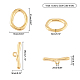 5 Colors Alloy Toggle Clasps PALLOY-FH0001-30-RS-2