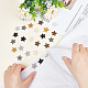 AHANDMAKER 36pcs Star Mini Patches Iron On or Sew On FIND-GA0003-05-3