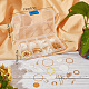 Kits para hacer aretes colgantes de geometría diy de sunnyclue DIY-SC0018-74-7