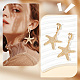 PH PandaHall 6 Pairs Boho Gold Earrings for Women EJEW-PH0001-15-6