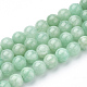 Natürliche myanmarische Jade / burmesische Jade-Perlenstränge X-G-T064-22-10mm-1