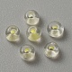 Transparent Frosted Glass Beads FGLA-TAC0008-08E-1