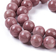Natural Rhodonite Beads Strands X-G-L417-08-10mm-3