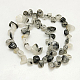 Noir quartz rutile brins de perles G-D285-20-2