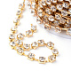 Cadenas de strass Diamante de imitación de bronce CHC-T002-SS18-01C-2