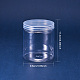 Benecreat 6 Packung 700 ml leere durchsichtige Plastikschleimlagerung begünstigt Gläser Weithals-Plastikbehälter für die Anzeige CON-BC0004-55-3