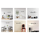 PVC Quotes Wall Sticker DIY-WH0200-090-5