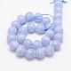 Natural Blue Lace Agate Beads Strands G-J120-18-14mm-2