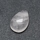 天然水晶カボション  ティアドロップ  10x7x3mm G-P384-N03-2