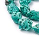 Natural Howlite Beads Strands G-G782-15B-3