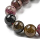 Chapelets de perles en tourmaline naturelle G-C076-10mm-10-5