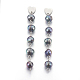 Boucles d'oreilles en perles d'eau douce naturelles EJEW-JE02892-02-1
