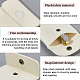 CRASPIRE 12Pcs 2 Colors Square Velvet Jewelry Bags 7×7cm Portable Soft Jewelry Packaging Bag Black White Luxury Small Jewelry Gift Bags Package Snap Button for Bracelet Necklace Earring Packaging TP-CP0001-02B-6