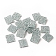 Cabochons de carreaux de mosaïque en cristal de verre galvanoplastie GLAA-G073-C03-1