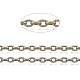 Brass Cable Chains CHC008Y-AB-1