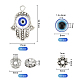 Nbeads DIY Evil Eye Jewelry Kits DIY-NB0004-73AS-5