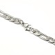 Модные ожерелья-цепочки Figaro из нержавеющей стали 304 X-STAS-A028-N016P-3