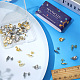 Sunnyclue 1 boîte de 40 pièces de boucles d'oreilles avec boucle en acier inoxydable STAS-SC0005-29-3