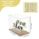 3-ярусные пластиковые витрины для фигурок ODIS-WH0086-112A-2