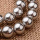 Polished Round Grade A Shell Pearl Bead Strands BSHE-M027-16mm-26-1
