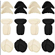 泡靴フィラー  ハイヒールクッションパッド  フロントインソールヒールグリップ  図形を混ぜます  ミックスカラー  69~143x31~87x5~15mm  12のペア/セット AJEW-WH0041-26-1