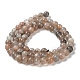 Natural Grey Moonstone Beads Strands G-F632-24-02-01-2