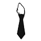 Рождественский галстук из нетканого материала AJEW-L092-A02-2
