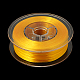 フラット弾性クリスタルストリング  弾性ビーズ糸  ストレッチブレスレット作り用  ゴールド  0.8mm EC-G002-0.8mm-11-2
