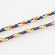 Cordon tressé en nylon pour création de nœud chinois NWIR-S004-03-2