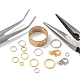 Kit de recherche de fabrication de bijoux de bricolage DIY-YW0006-98-2